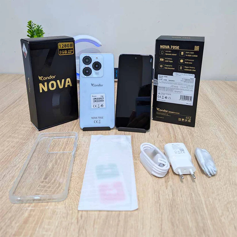 أفضل هاتف من ناحية السعر مع المميزات من العملاق كوندور NOVA 70 SE