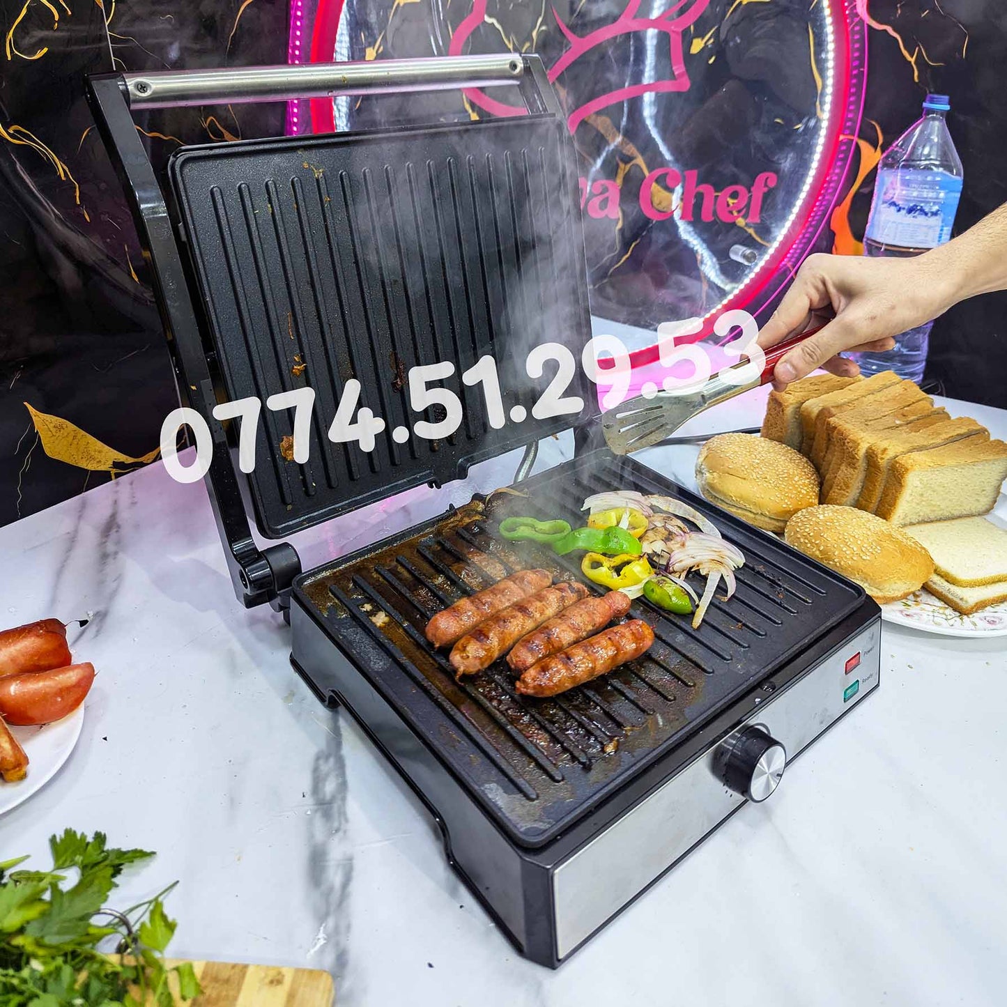 (T) PANINEUSE MULTISMART 180° 2000W بانينوز و شواية في نفس الوقت ميلتي سمارت  (114)