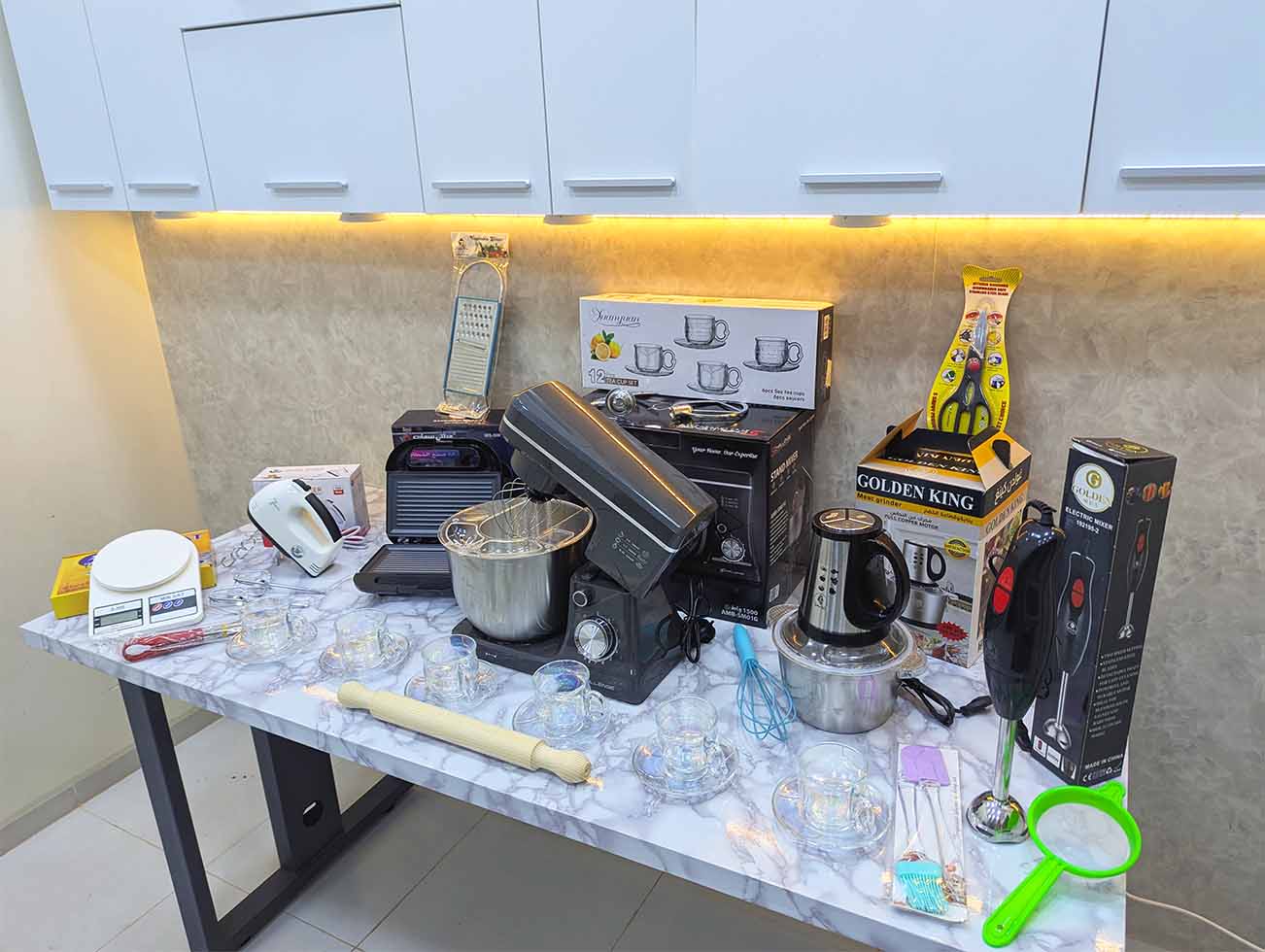 PACK 7 PIECES + 7 CADEAUX (061) أكبر و أقوى عروض المطبخ باك 7 أجهزة كهرومنزلية فخمة بسعر عجان فقط و هدايا باطل في الإنتظار