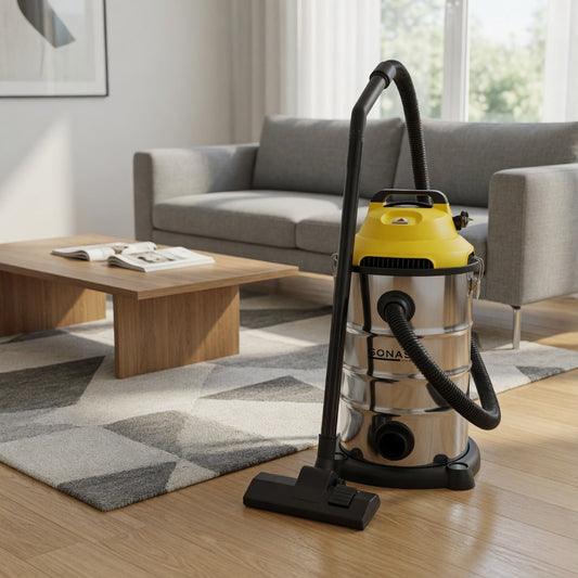 (T) 🟡 ASPIRATEUR SONASHI 🇫🇷 INOX 30L 3 EN 1 ASPIRATEUR + SOUFFLEUR (102)