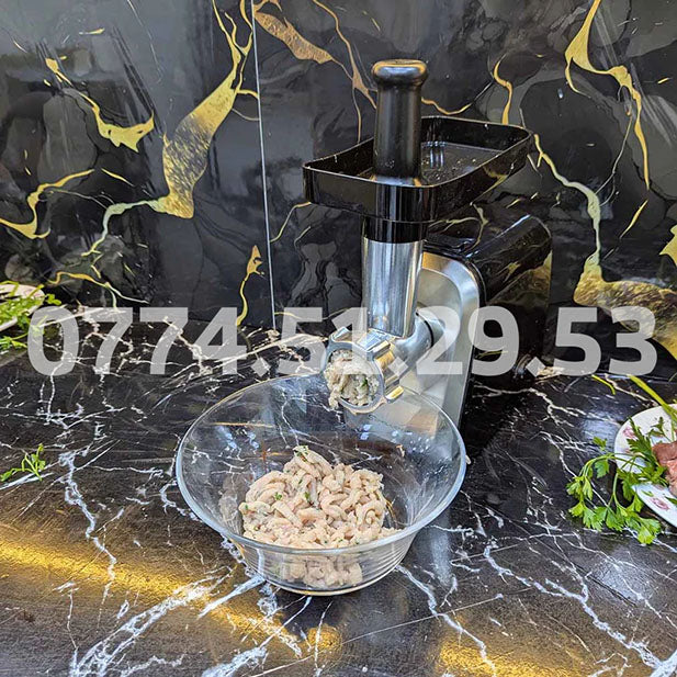 (T) HACHOIR A VIANDE ELECTRIC SCHALLENGE (094) 1.5Kg/Min - 600Watt فرامة اللحوم اس شالنج صحية 100 ب 100 🔥