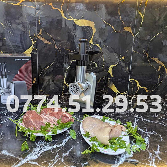 (T) HACHOIR A VIANDE ELECTRIC SCHALLENGE (094) 1.5Kg/Min - 600Watt فرامة اللحوم اس شالنج صحية 100 ب 100 🔥