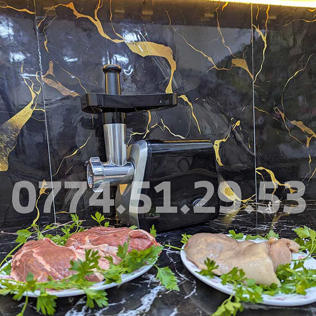 (T) HACHOIR A VIANDE ELECTRIC SCHALLENGE (094) 1.5Kg/Min - 600Watt فرامة اللحوم اس شالنج صحية 100 ب 100 🔥
